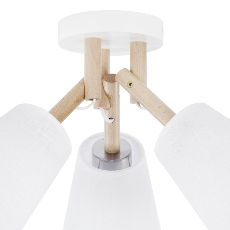 Lampa suspendata VAIO E27 3 x max 15W LED Alb, Pin 46 cm [1]