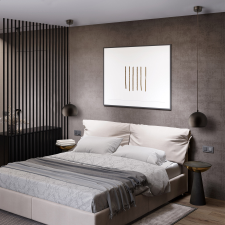 Lampa suspendata ZOE E27 1 x max 15W LED Brun 17 cm [1]