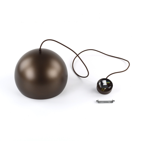 Lampa suspendata ZOE E27 1 x max 15W LED Brun 27 cm [8]