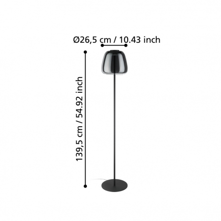 Lampadar ALFERO-Z LED 15,5W lumina reglabila [3]