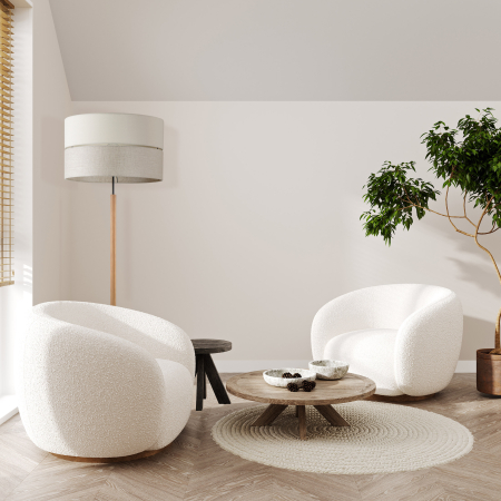 Lampadar ECO E27 1 x max 15W LED Pin, Negru 50 cm [2]