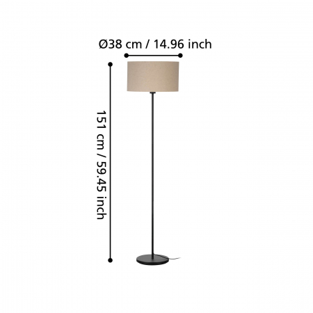 Lampadar FENIGLIA E27 1X40W [1]