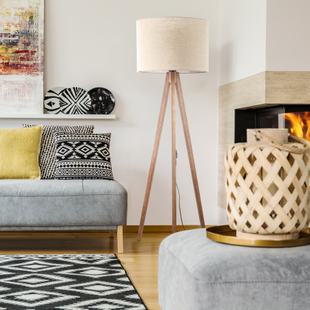 Lampadar GRAND E27 1 x max 15W LED Nucă 50 cm [3]