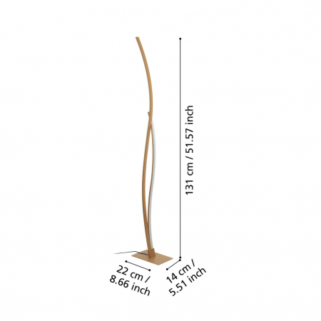 Lampadar GRISOLIA LED 20W lumina neutra [2]