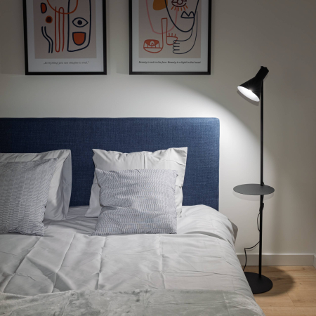 Lampadar JUMP E27 1 x max 15W LED Negru 30 cm [2]