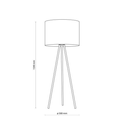 Lampadar JUTA E27 max 15W LED  50 cm [3]