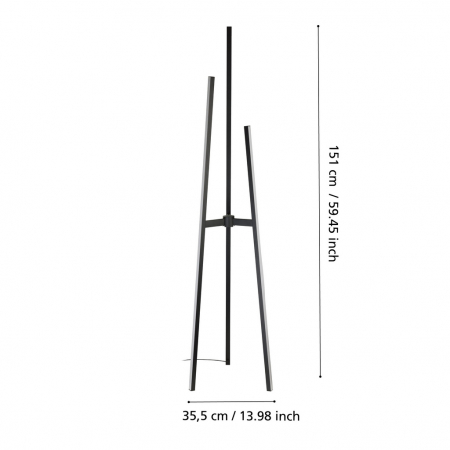 Lampadar MONGOLANA LED 30W lumina calda [2]