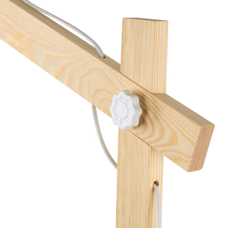 Lampadar OSLO E27 1 x max 15W LED Alb, Pin 80 cm [2]