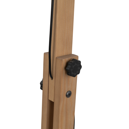 Lampadar OSLO E27 1 x max 15W LED Pin, Negru 80 cm [3]