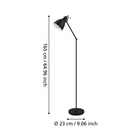 Lampadar PRIDDY E27 1X40W [4]