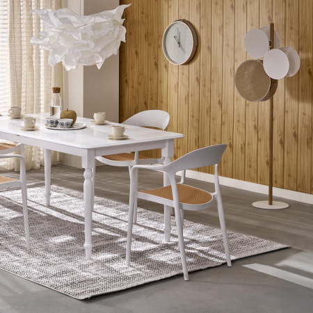 Lampadar PULSE E27 3 x max 15W LED Alb, Pin 55 cm [6]