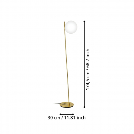 Lampadar RONDO 4 E27 1X40W [3]