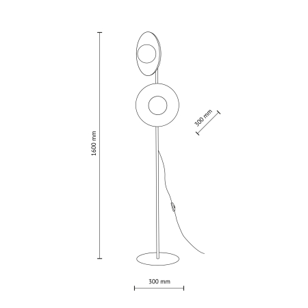 Lampadar SLATE G9 max 8W LED  30 cm [6]