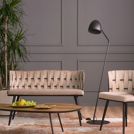 Lampadar SOHO E27 1 x max 15W LED Negru 47 cm [1]