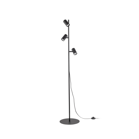 Lampadare - Lampadar TOP GU10 3 x max 10W LED Negru 30 cm