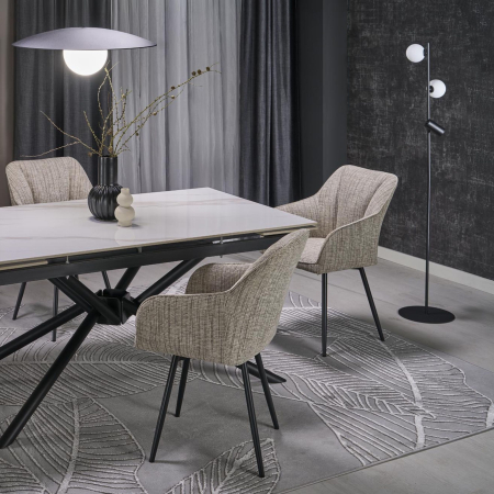 Lampadar Vox GU10, G9 3 x max 8W LED, max 10W LED Negru 30 cm [3]