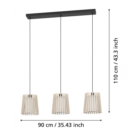 Pendul FATTORIA E27 3X25W [3]
