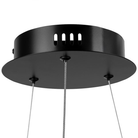 Lustra pendul LUCERO Negru LED 48W lumina neutra 50 cm [10]