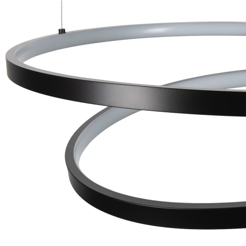 Lustra pendul LUCERO Negru LED 48W lumina neutra 50 cm [9]