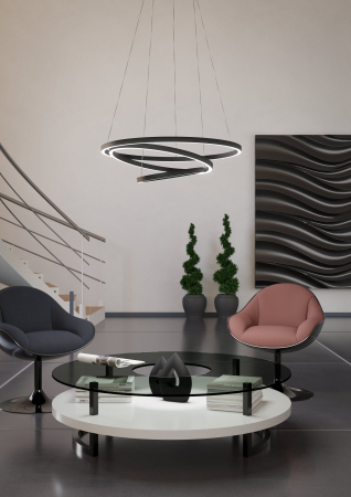 Lustra smart LOBINERO-Z LED 43,2W lumina reglabila 58 cm [1]