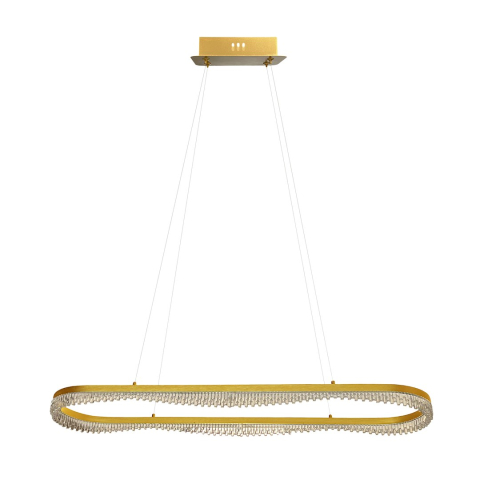 Lustră Preciosa, 45W LED, 4000K, Gold