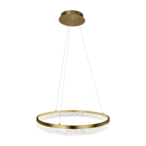 Lustră suspendată Gala LED 25W lumină neutră 50 cm auriu [7]