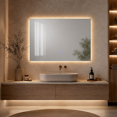 Oglindă Wonder 600x800mm 20W LED 3000K-4000K-6000K [1]