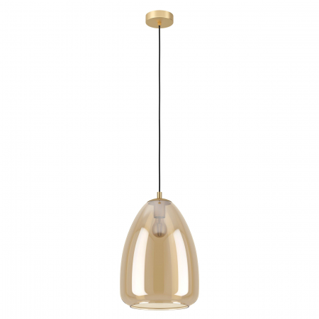 Lustre si pendule - Pendul ALOBRASE E27 1x40W chihlimbar 30 cm