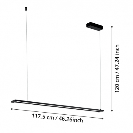 Pendul AMONTILLADO LED 2X13,5W lumina calda [3]
