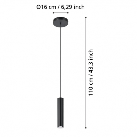 Pendul BALAMORTA-Z LED 1X3,7W lumina reglabila [6]