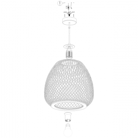 Pendul DEMBLEBY E27 1X40W [5]