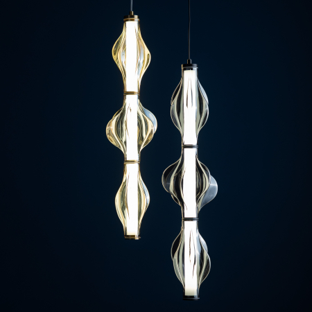 Pendul ELVA LED max 22W LED Alamă 18 cm [8]