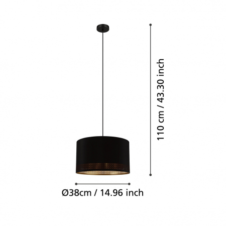 Pendul ESTEPERRA E27 1X40W [3]