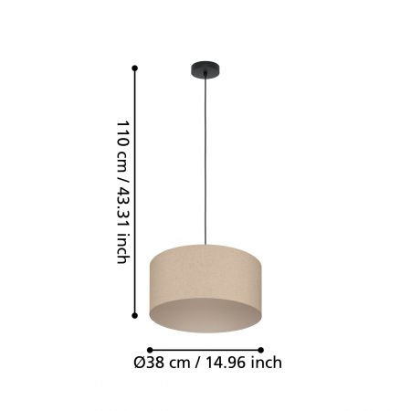 Pendul FENIGLIA E27 1X40W [1]