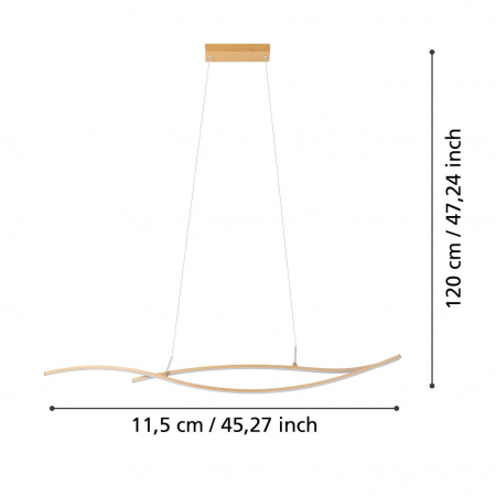 Pendul GRISOLIA LED 20W lumina neutra [3]