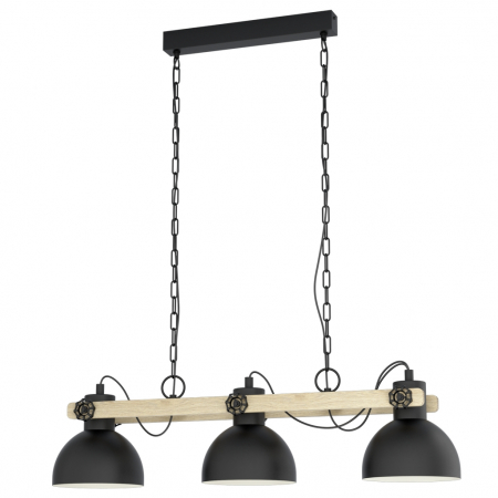 Lustre si pendule - Pendul LUBENHAM E27 3X28W