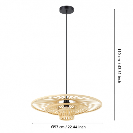 Pendul LYDNEY E27 1X40W [3]