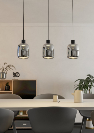 Pendul MOLOCHIO-Z LED 3X3, 7W lumina reglabila [1]