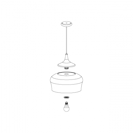 Pendul OBREGON E27 1X60W [4]