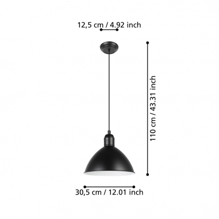 Pendul PRIDDY E27 1X40W [3]