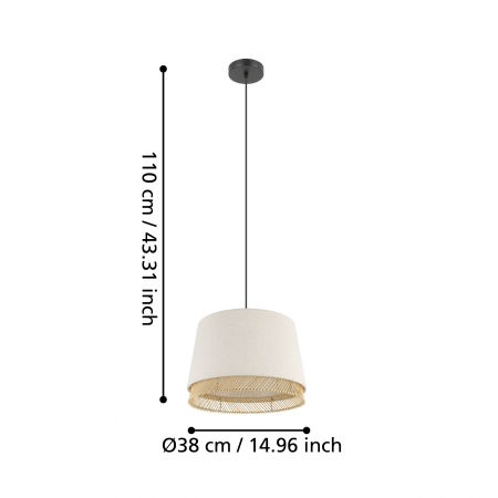Pendul TABLEY E27 1X40W [4]