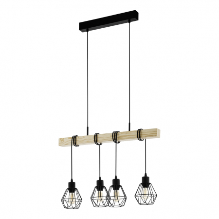 Lustre si pendule - Pendul TOWNSHEND 5 E27 4X60W