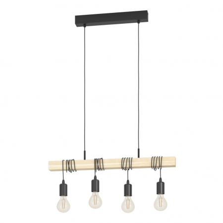 Lustre si pendule - Pendul TOWNSHEND E27 4X60W