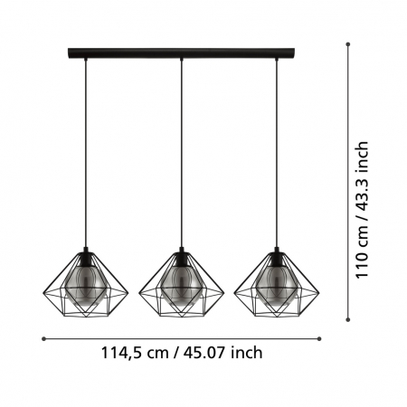 Pendul VERNHAM E27 3X40W [2]