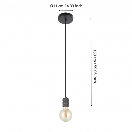 Pendul YORTH E27 1X40W [2]