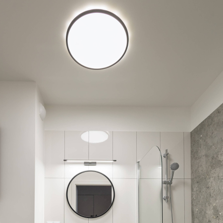 Plafoniera AQUA  1 x max 15W LED Alb, Negru 50 cm [2]