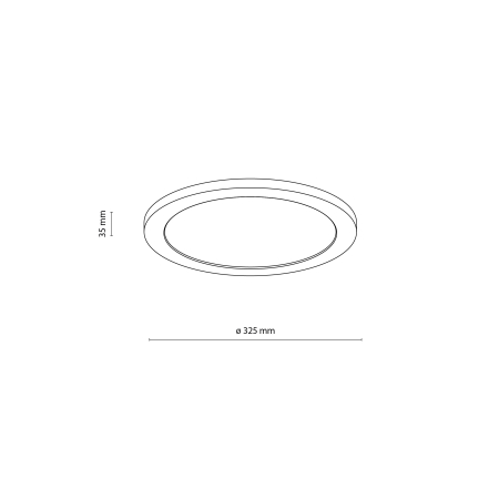 Plafoniera AQUA  1 x max 4W LED  32,5 cm [6]