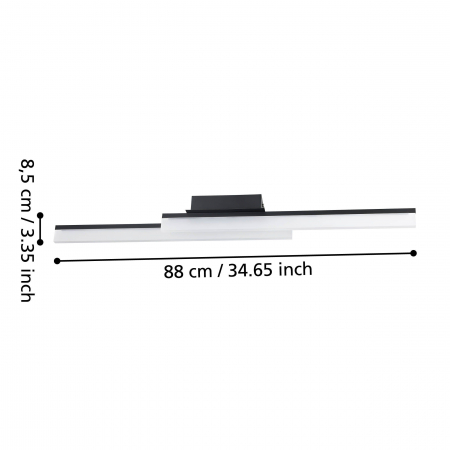 Plafoniera baie PALMITAL LED 22W lumina calda [3]