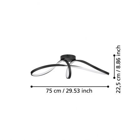 Plafoniera CALAROSSA-Z LED 22W lumina reglabila [5]