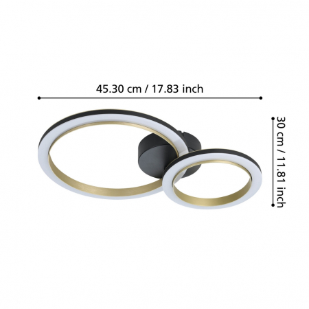 Plafoniera CALLIERA LED 12W lumina neutra [3]